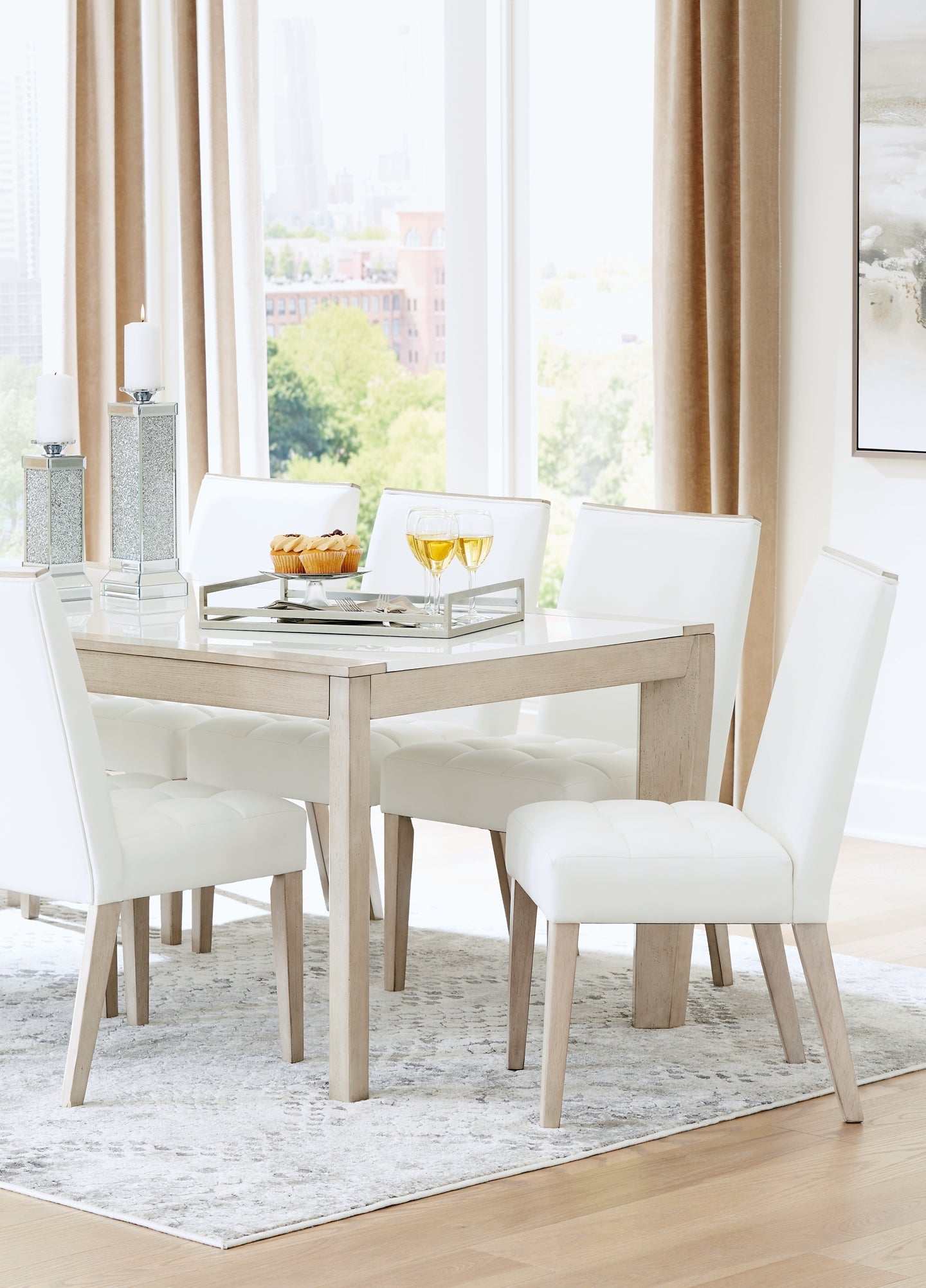 Wendora Dining Table and 8 Chairs