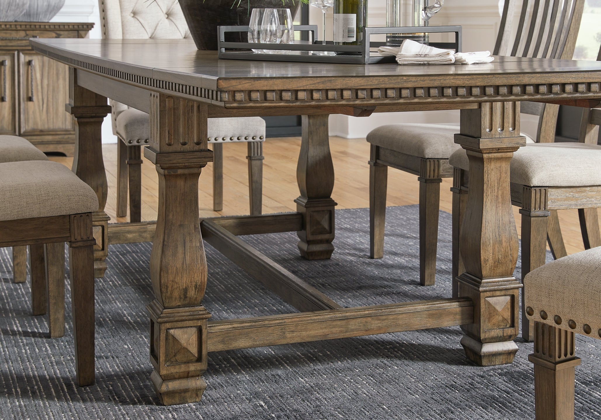 Markenburg RECT Dining Room EXT Table