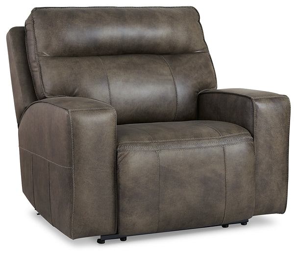 Game Plan Wide Seat Power Recliner