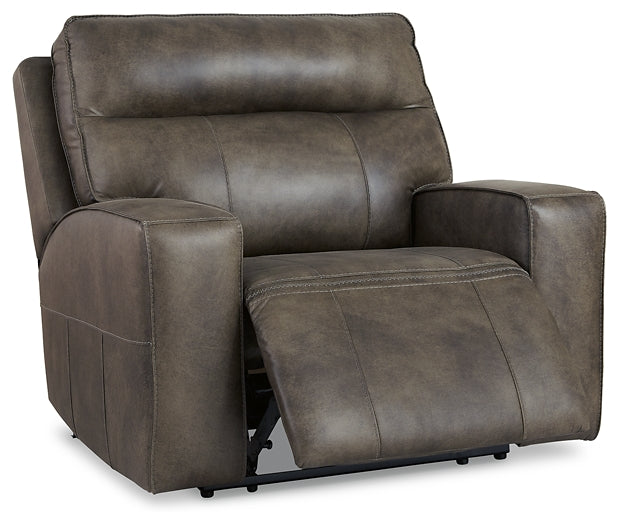 Game Plan Wide Seat Power Recliner