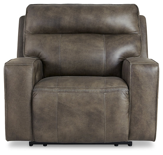 Game Plan Wide Seat Power Recliner