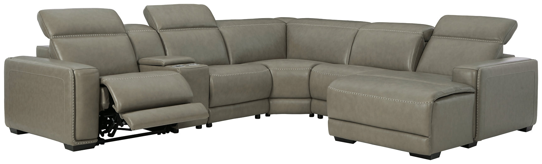 Correze 6-Piece Power Reclining Sectional with Chaise