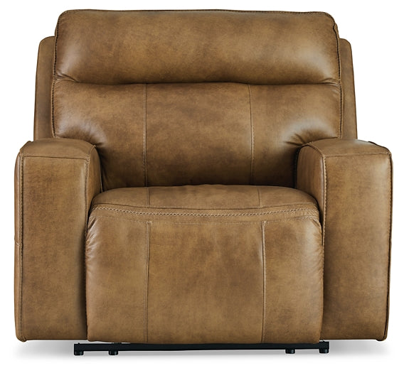 Game Plan Wide Seat Power Recliner