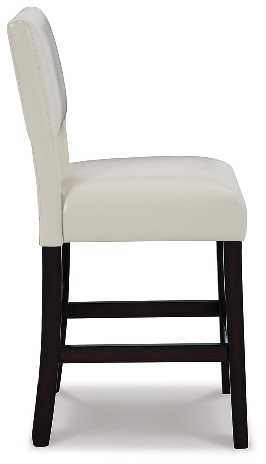 Leektree Counter Height Bar Stool (Set of 2)