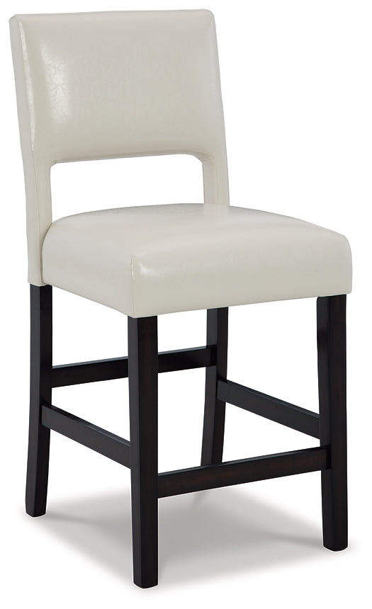 Leektree Counter Height Bar Stool (Set of 2)