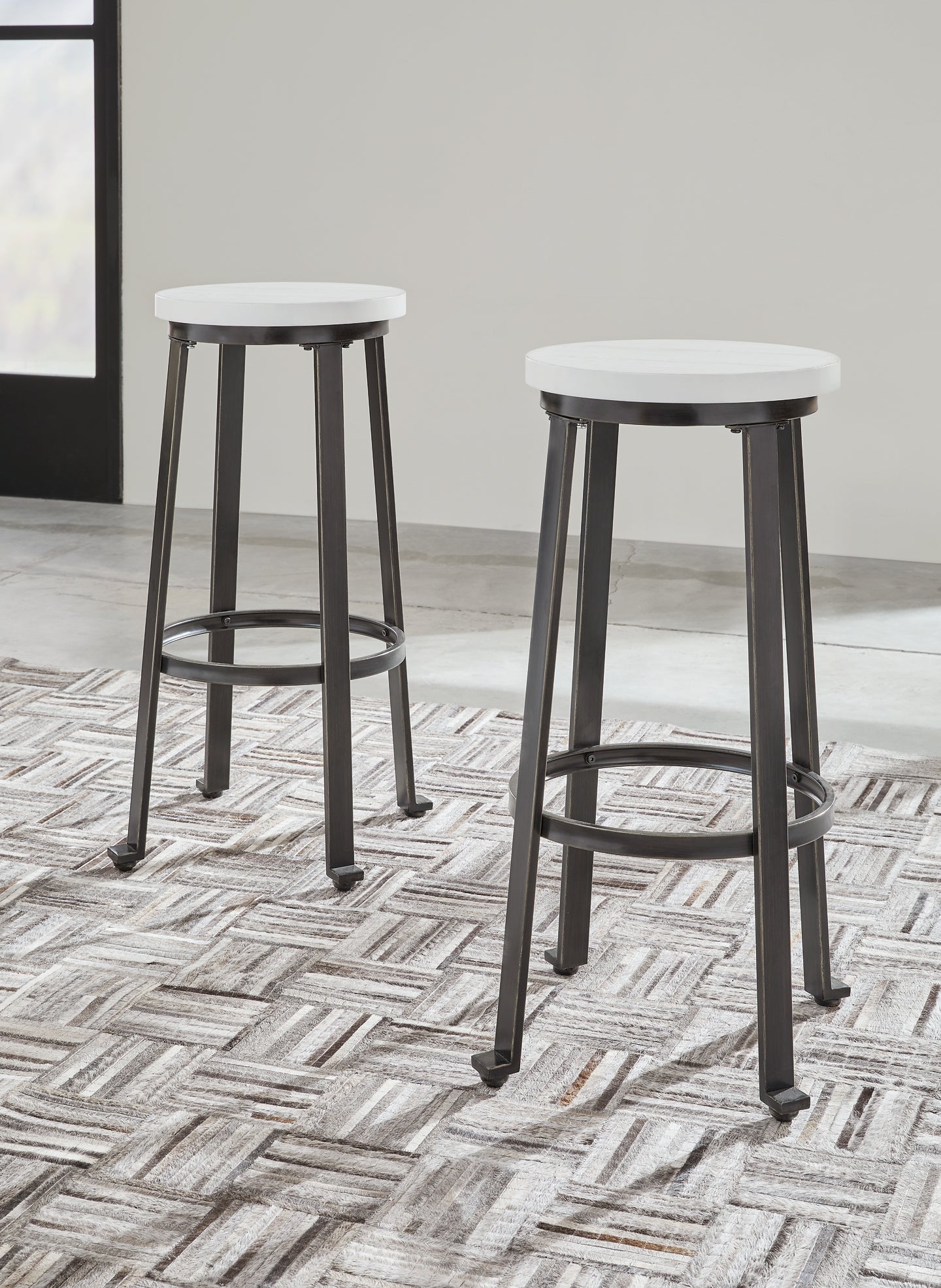 Challiman Bar Height Stool (Set of 2)