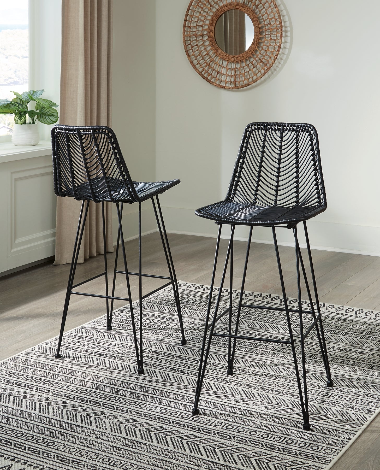 Angentree Bar Height Bar Stool (Set of 2)