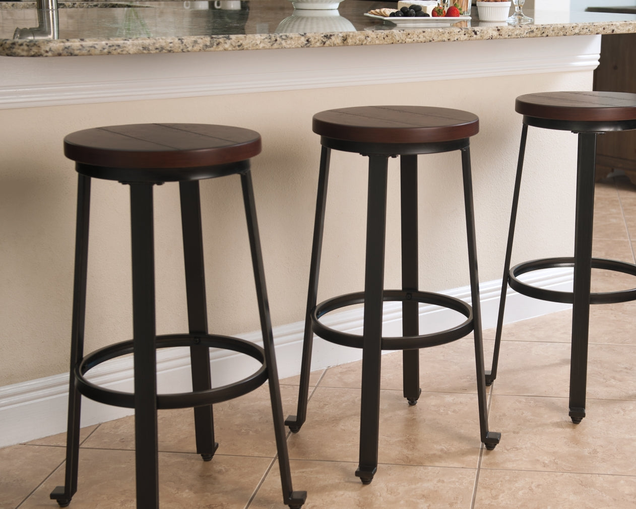 Challiman Bar Height Bar Stool (Set of 2)