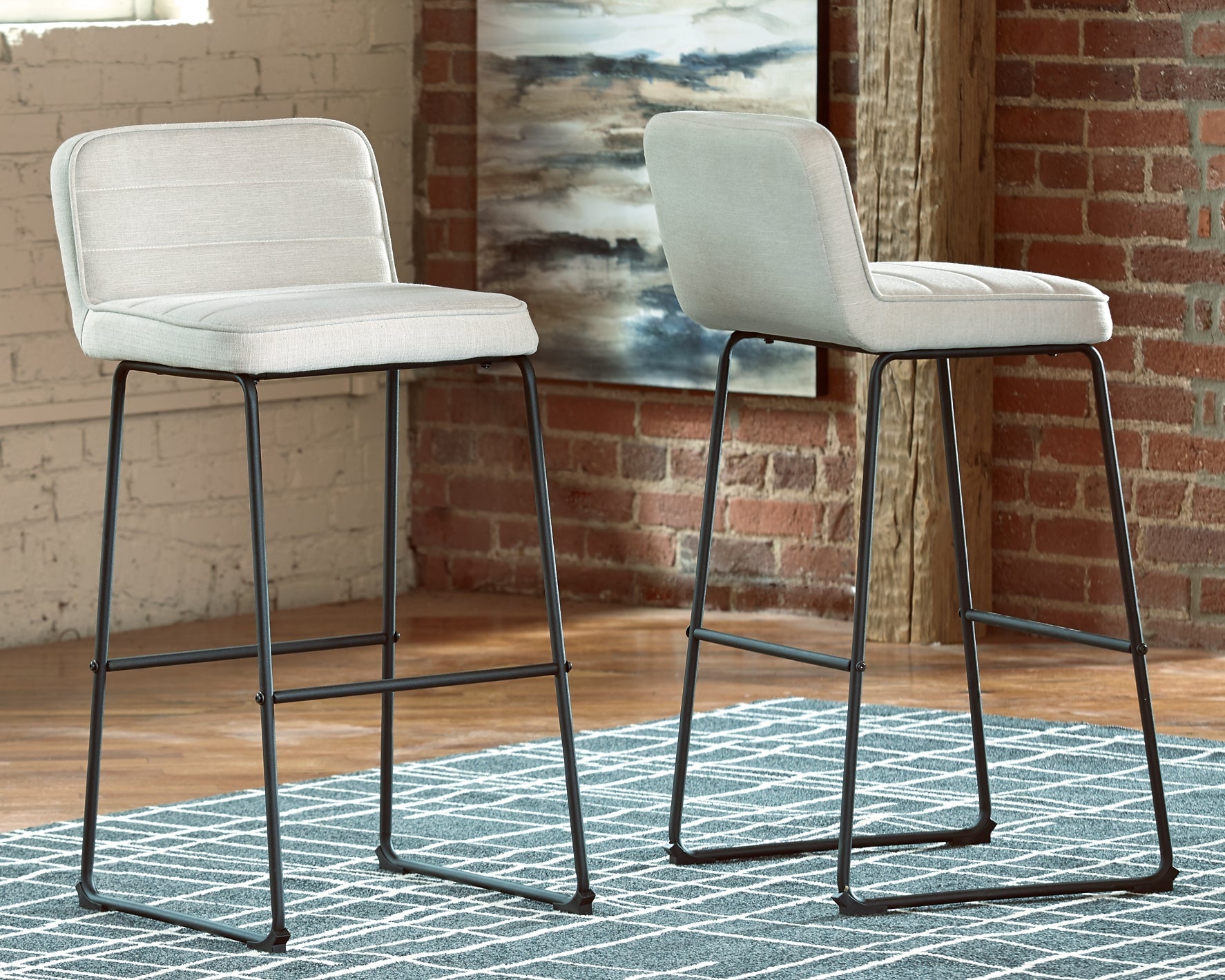 Nerison Bar Height Bar Stool (Set of 2)