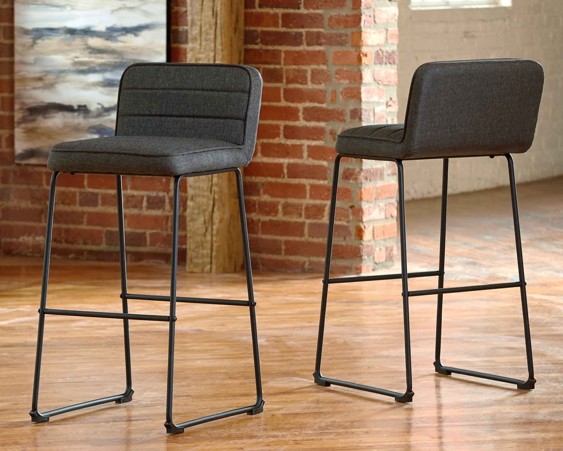 Nerison Bar Height Bar Stool (Set of 2)