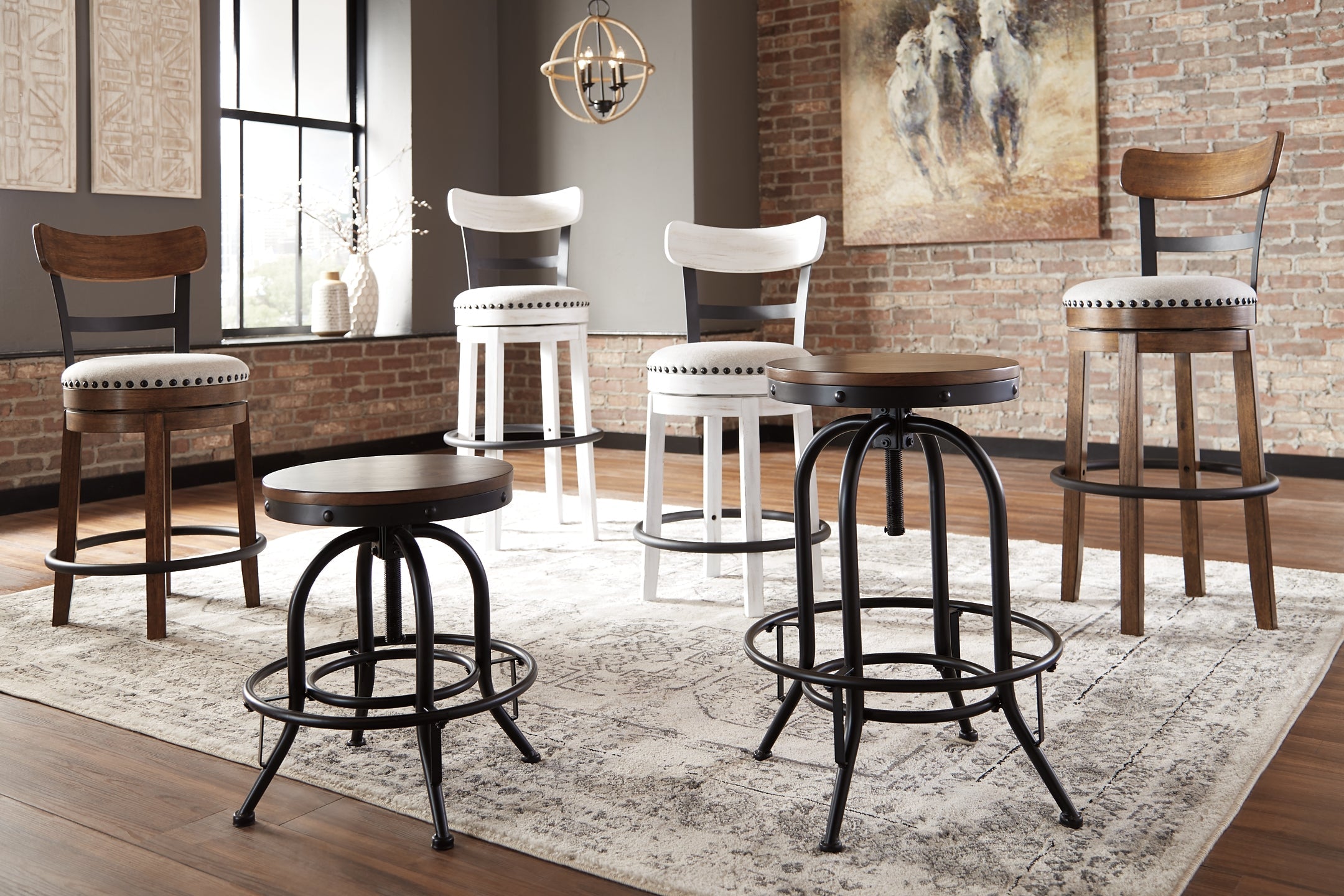 Valebeck Bar Height Bar Stool (Set of 2)