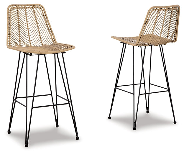 Angentree Bar Height Bar Stool (Set of 2)