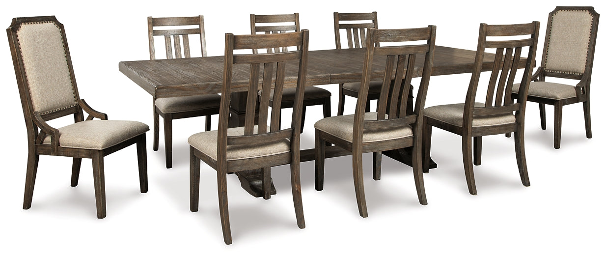 Wyndahl Dining Table and 8 Chairs