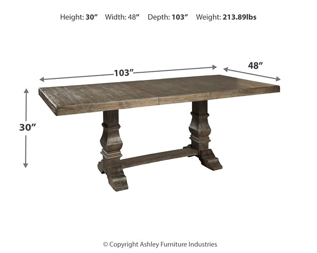 Wyndahl Dining Table and 8 Chairs