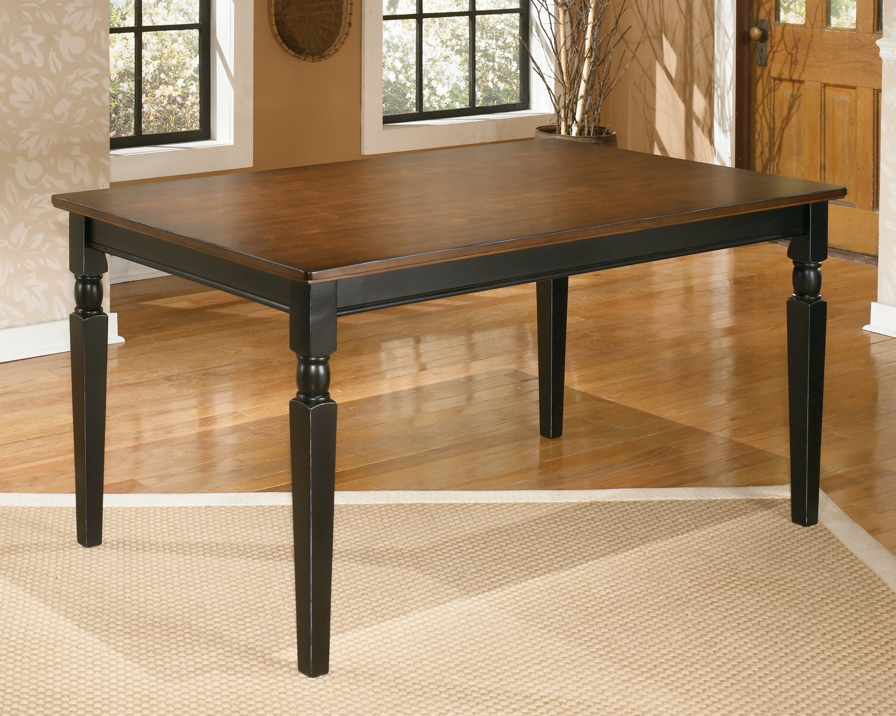 Owingsville Dining Table and 2 Chairs and 2 Benches