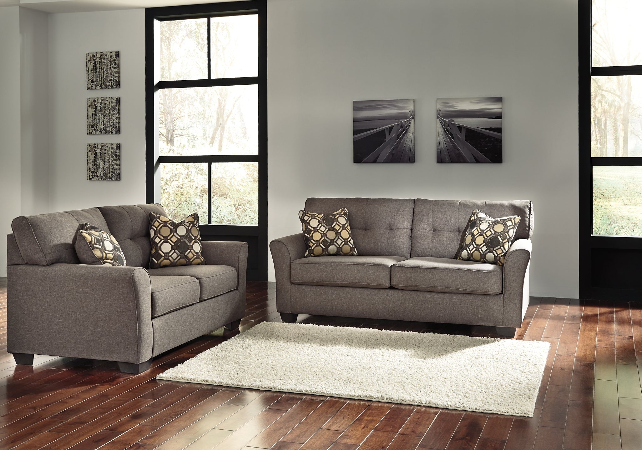 Tibbee Sofa and Loveseat