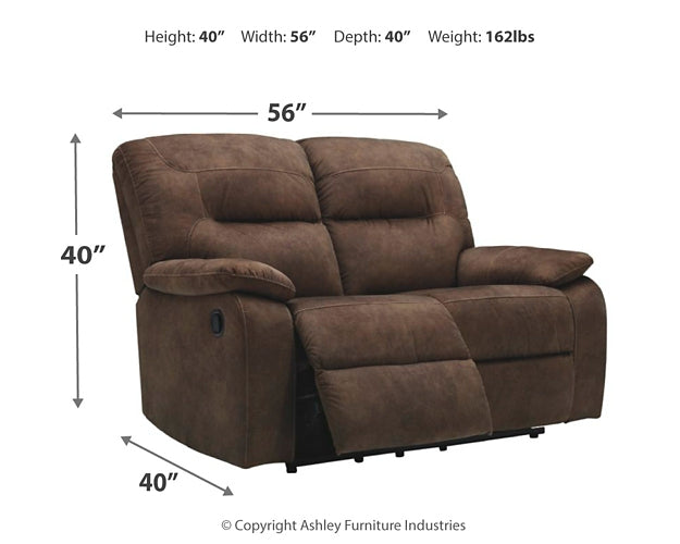 Bolzano Manual Reclining Sofa and Loveseat