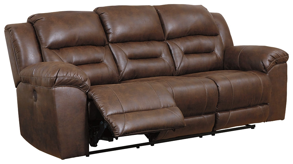 Stoneland Power Reclining Sofa and Loveseat