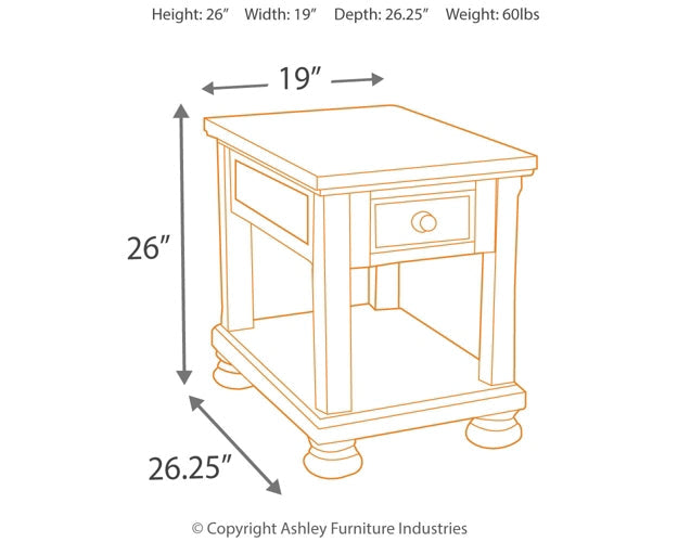 Porter Coffee Table with 2 End Tables