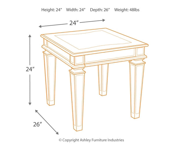 Tessani Coffee Table with 2 End Tables