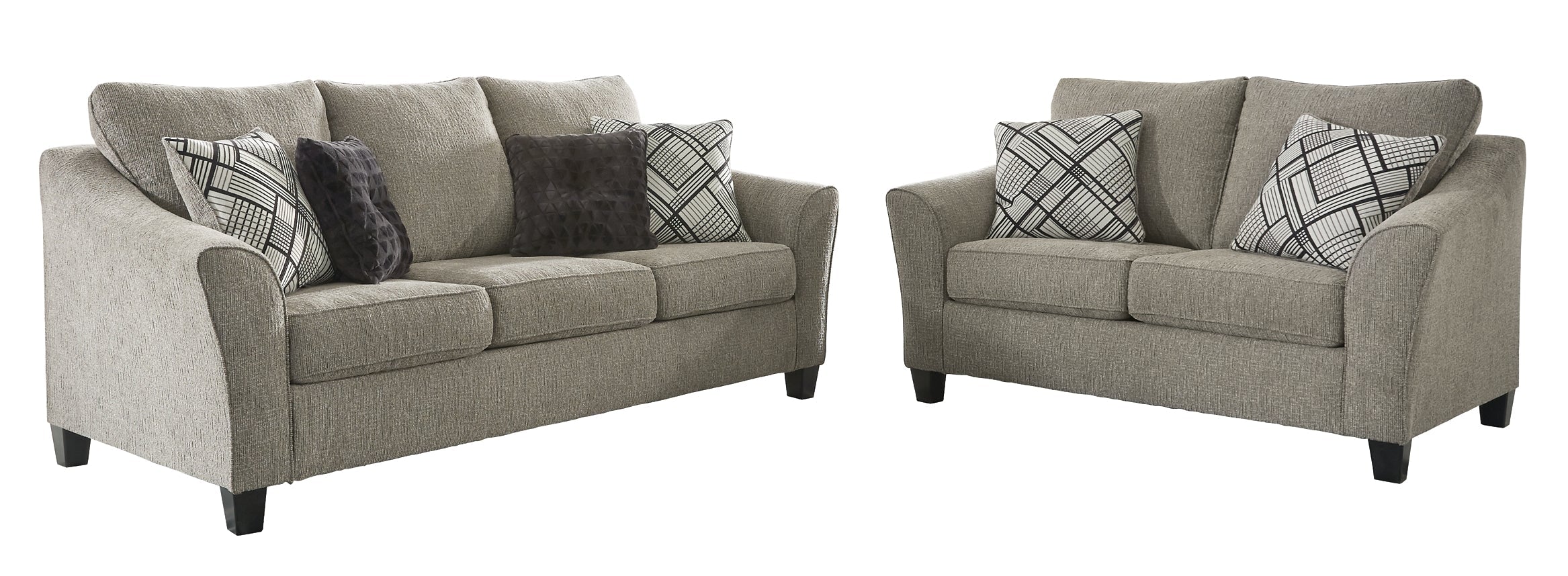 Barnesley Sofa and Loveseat