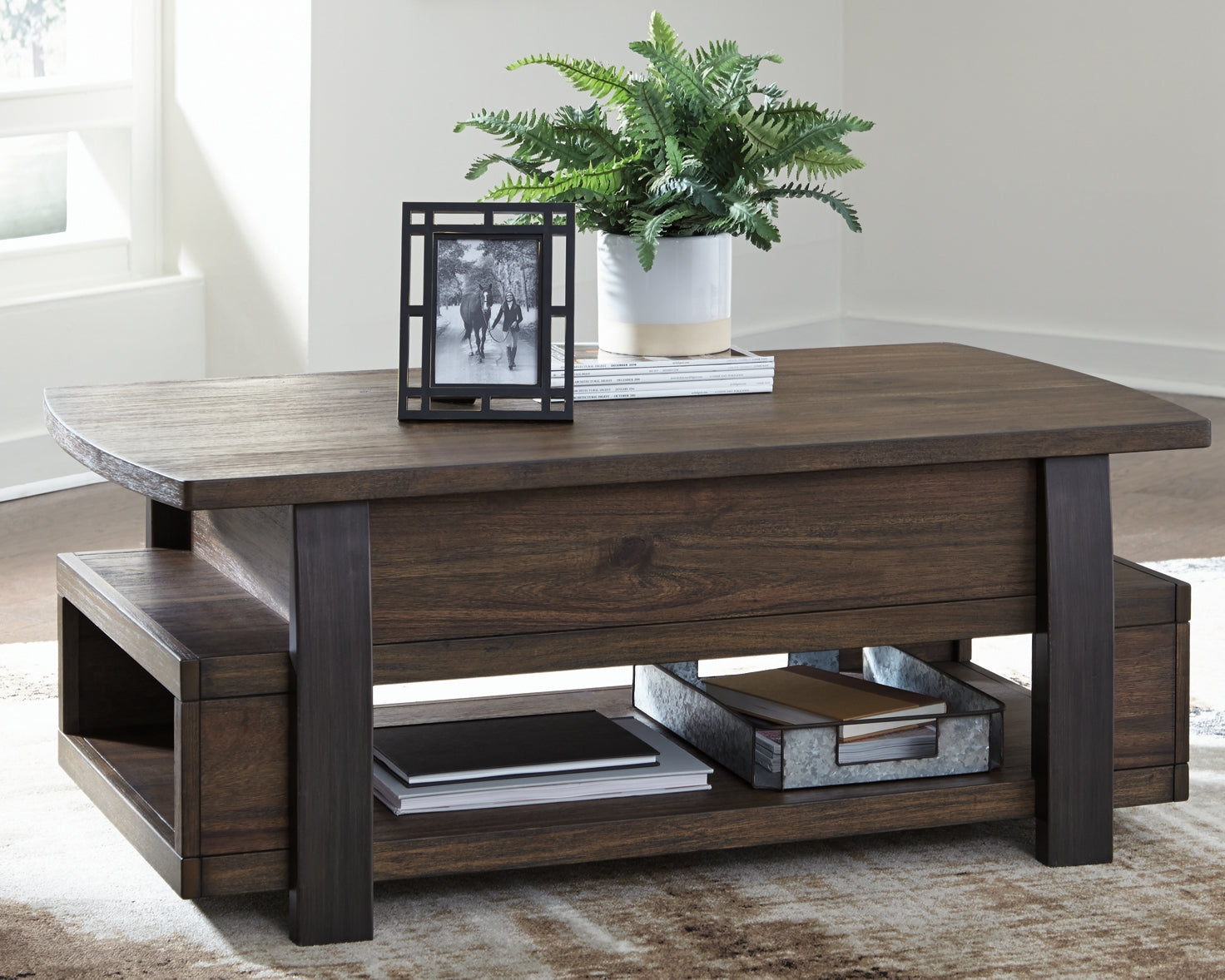 Vailbry Coffee Table with 2 End Tables