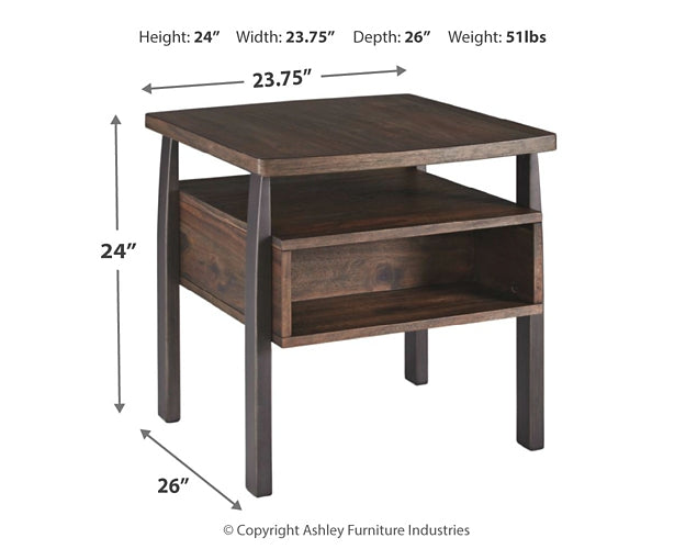 Vailbry Coffee Table with 2 End Tables