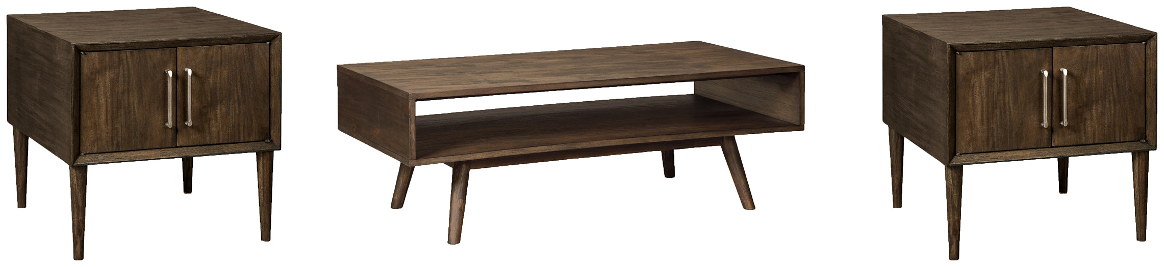 Kisper Coffee Table with 2 End Tables