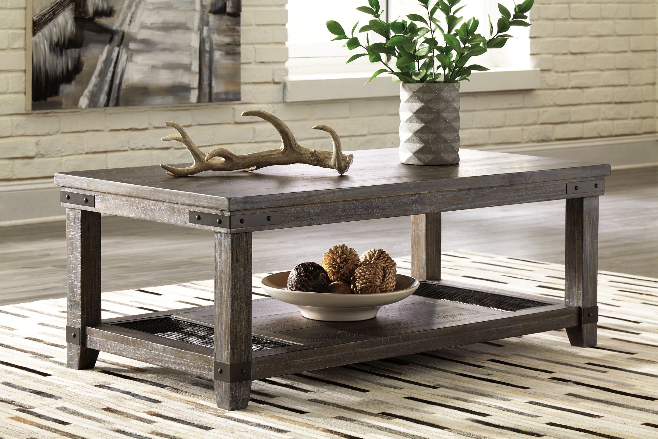 Danell Ridge Coffee Table with 2 End Tables