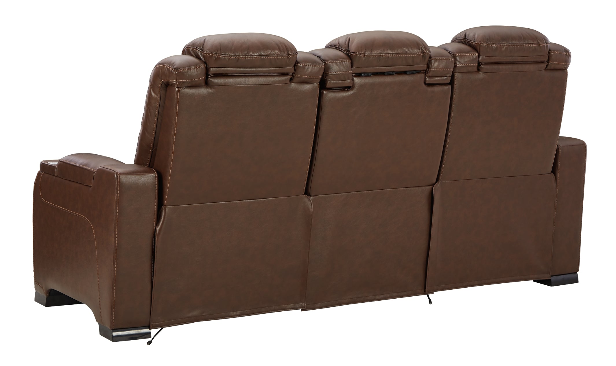 The Man-Den Power Reclining Sofa and Loveseat