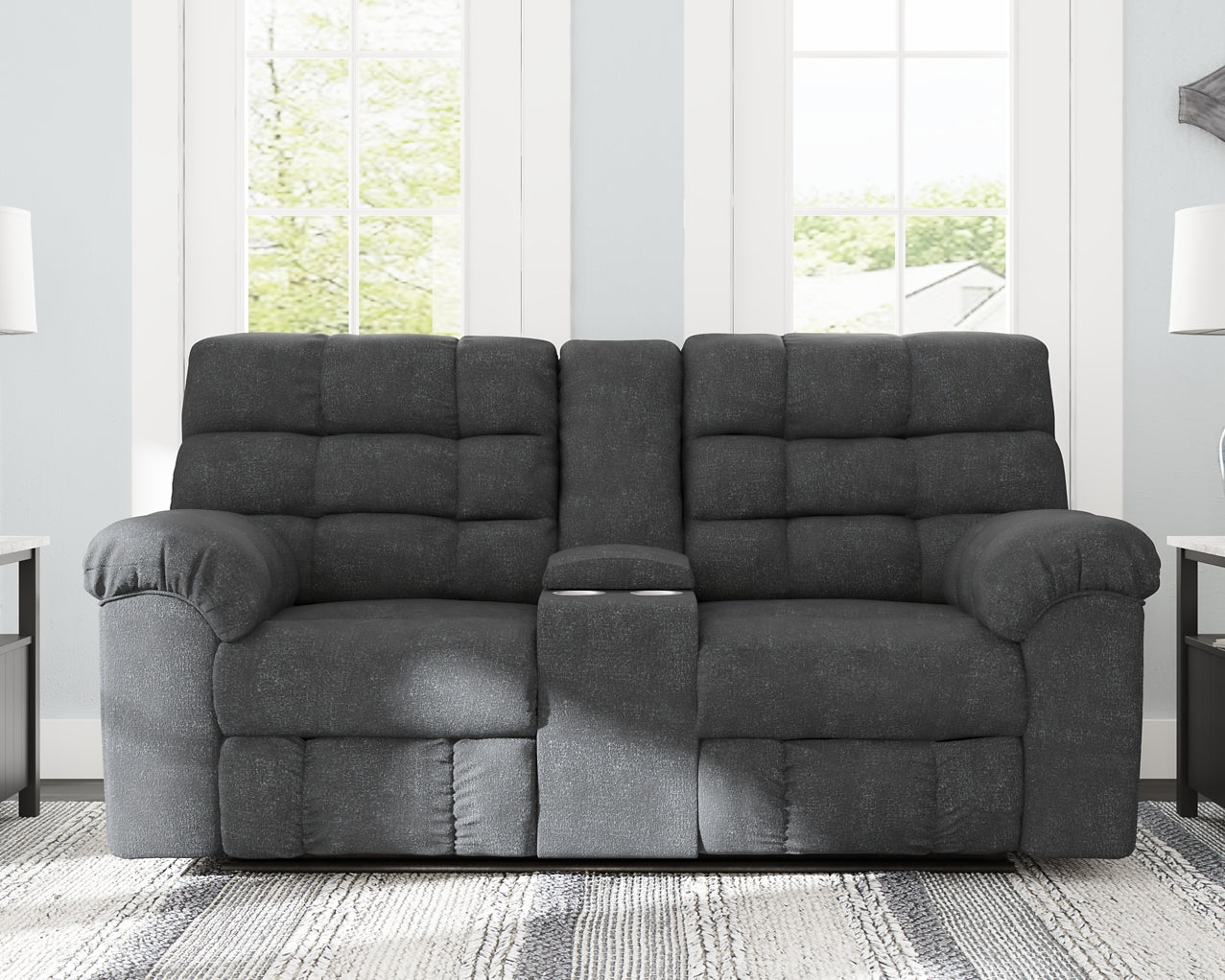 Wilhurst Manual Reclining Sofa and Loveseat