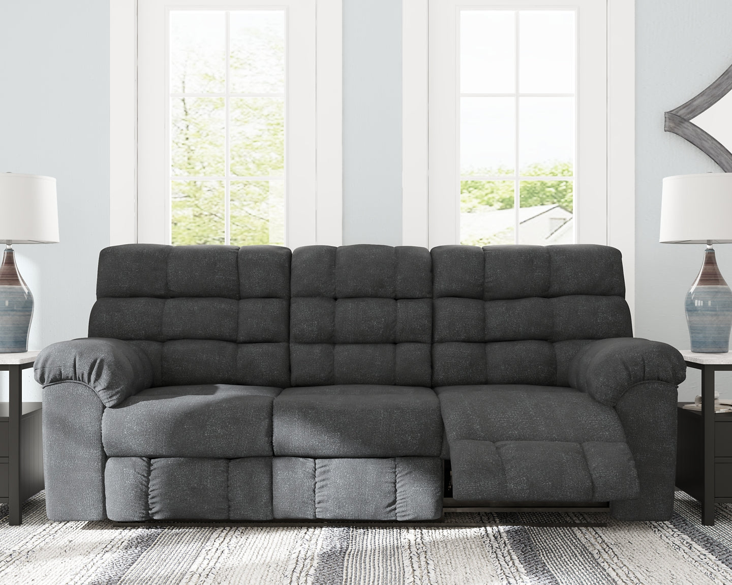 Wilhurst Manual Reclining Sofa and Loveseat