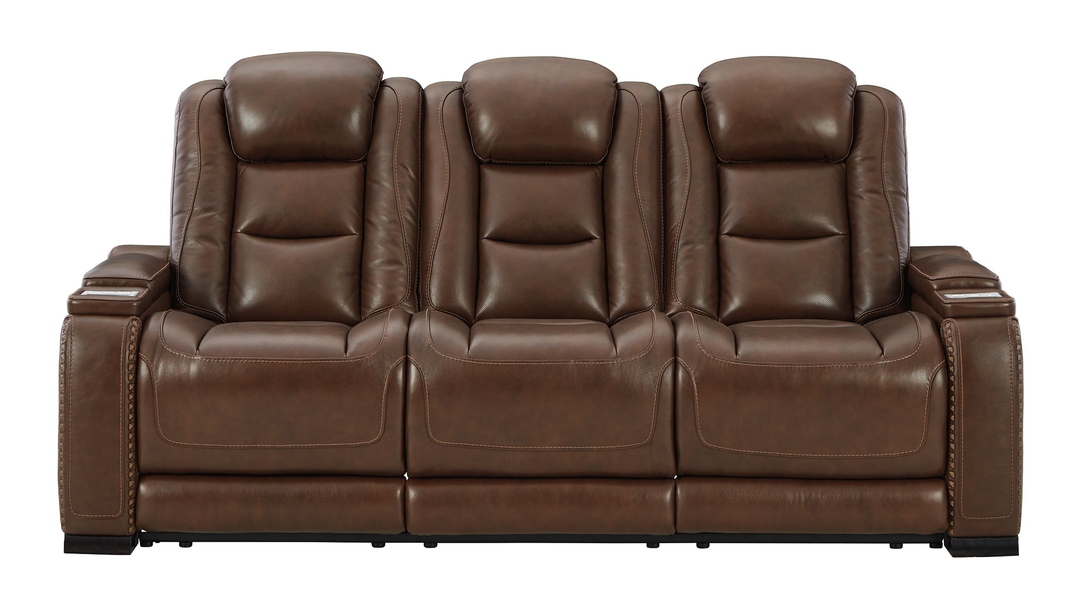 The Man-Den Power Reclining Sofa and Loveseat