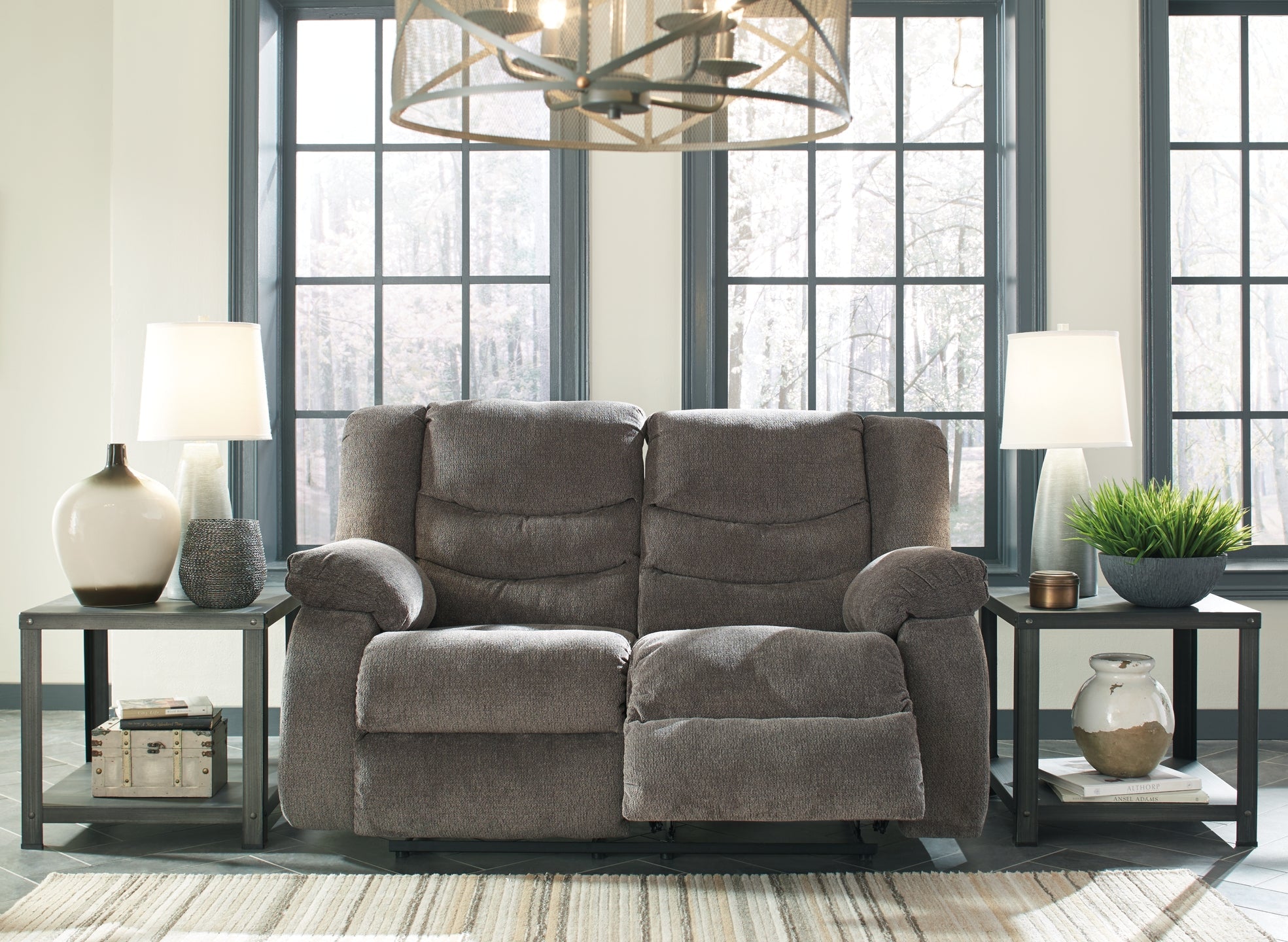 Tulen Manual Reclining Sofa and Loveseat