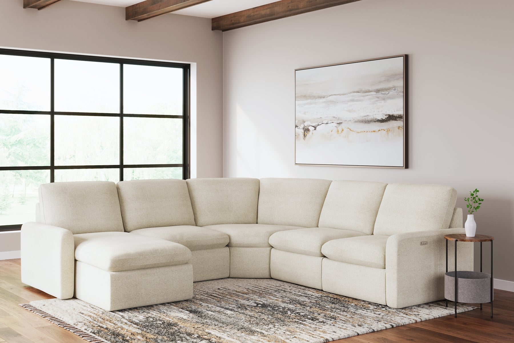 Hartsdale 5-Piece Power Reclining Sectional with Chaise