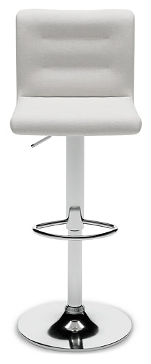 Pollzen Bar Height Bar Stool (Set of 2)