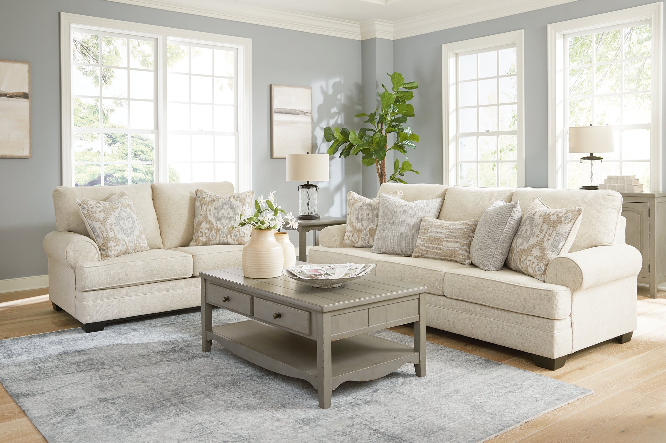 Rilynn Sofa and Loveseat