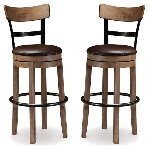 Pinnadel Bar Height Bar Stool (Set of 2)